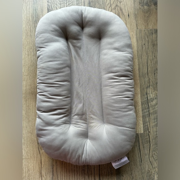 Snuggle Me Organic Plush Beige Cushion - Picture 3 of 3